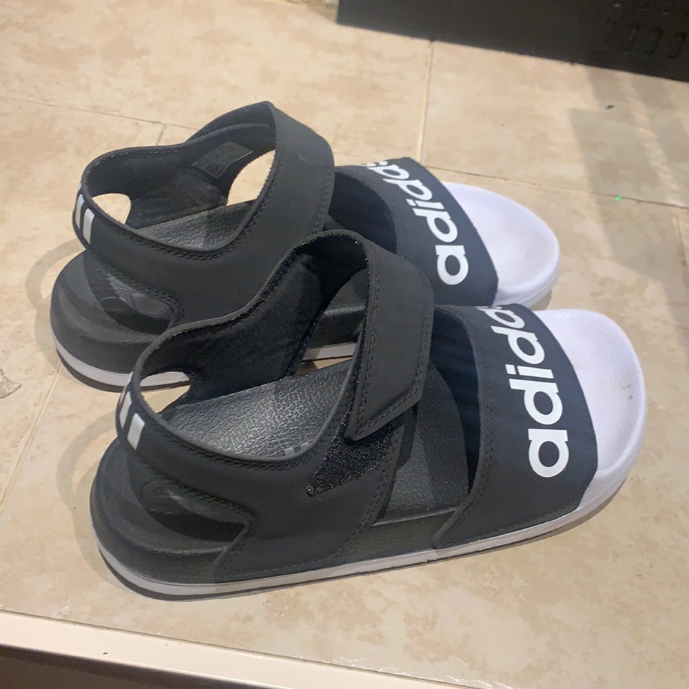 Adidas slides for girls size 6